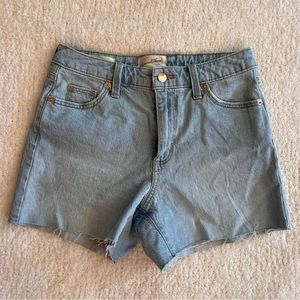 Midi Jean Shorts
